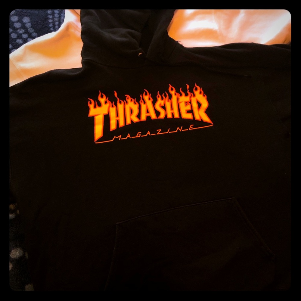 Black Thrasher Hoodie